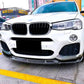 BMW X3 F25 Front Splitter M Sport Kit 2010-2017 ABS Gloss Black