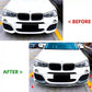 BMW X3 F25 Front Splitter M Sport Kit 2010-2017 ABS Gloss Black