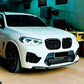 BMW X3M F97 LCI Front Splitter Wing Kit 2022-2024 ABS Gloss Black