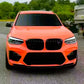BMW X3M F97 LCI Front Splitter Wing Kit 2022-2024 ABS Gloss Black