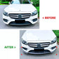 Mercedes E Class W213 AMG Front Splitter 16-20 Gloss Black