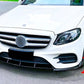 Mercedes E Class W213 AMG Front Splitter 16-20 Gloss Black