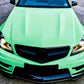 Mercedes C63 AMG W204 Facelift Front Splitter 11-14 ABS Gloss Black