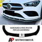 Mercedes CLA W118 C118 AMG Front Splitter 19-24 ABS Gloss Black
