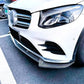 Mercedes GLC X253 C253 Front Splitter Kit 2015-2018 ABS Gloss Black