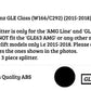 Mercedes GLE W166 C292 Front Splitter Kit 2015-2018 ABS Gloss Black