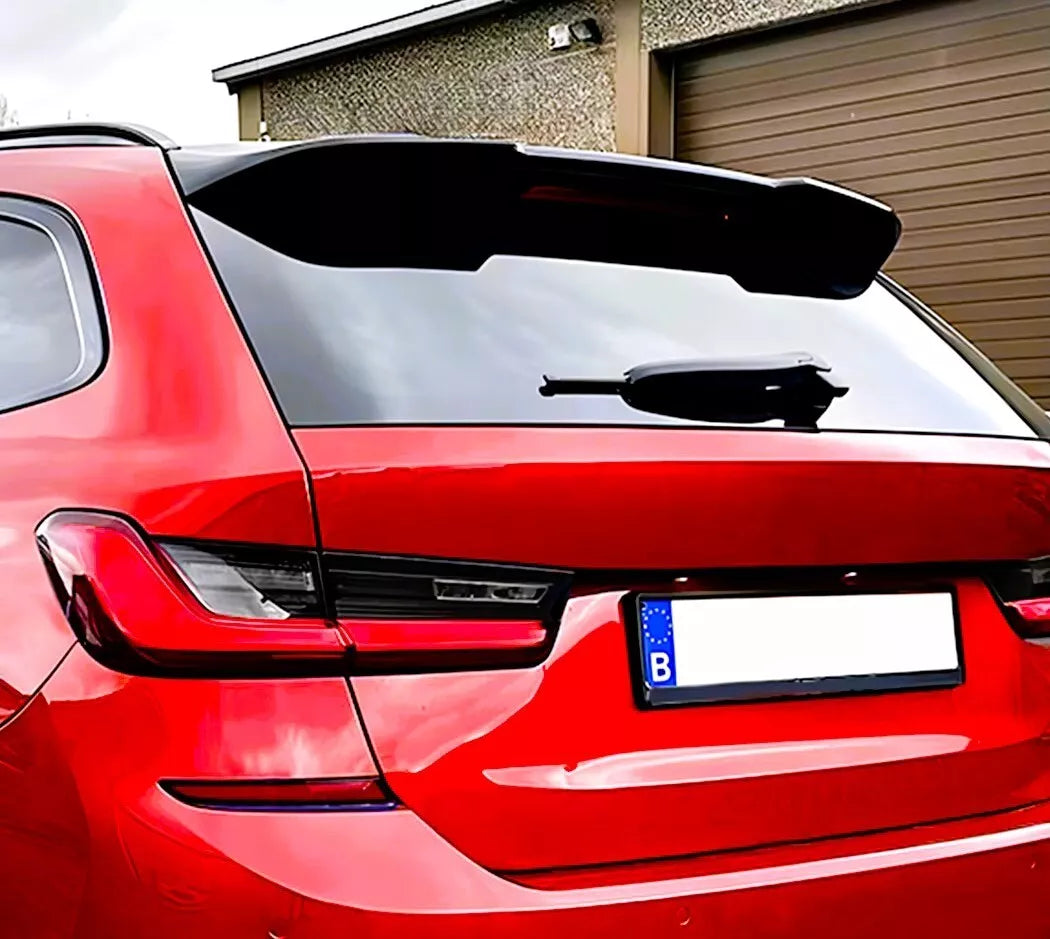 BMW 3 Series G21 Estate Rear Roof Spoiler Kit ABS Gloss Black