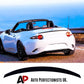 Mazda MX5 Rear Boot Spoiler Lip Wing Kit 2015-2024 ABS Gloss Black