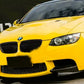 BMW M3 E90 E92 E93 Bumper Splitters 2008-2013 ABS Carbon Fibre Front