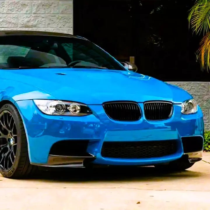 BMW M3 E90 E92 E93 Bumper Splitters 2008-2013 ABS Carbon Fibre Front