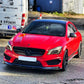 Mercedes CLA Class W117 CLA45 Front Splitter 2013-2015 Gloss Black