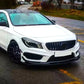 Mercedes CLA Class W117 CLA45 Front Splitter 2013-2015 Gloss Black