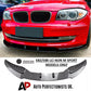 BMW 1 Series E82 E88 Front Splitter Spoiler Lip ABS Carbon Fibre