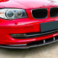 BMW 1 Series E82 E88 Front Splitter Spoiler Lip ABS Carbon Fibre