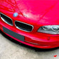 BMW 1 Series E82 E88 Front Splitter Spoiler Lip ABS Carbon Fibre