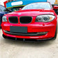BMW 1 Series E82 E88 Front Splitter Spoiler Lip ABS Carbon Fibre
