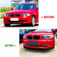 BMW 1 Series E82 E88 Front Splitter Spoiler Lip ABS Gloss Black