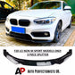 BMW 1 Series F20/21 LCI Front Splitter Spoiler Lip ABS Gloss Black