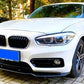 BMW 1 Series F20/21 LCI Front Splitter Spoiler Lip ABS Gloss Black