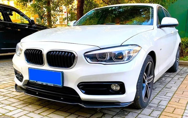 BMW 1 Series F20/21 LCI Front Splitter Spoiler Lip ABS Gloss Black