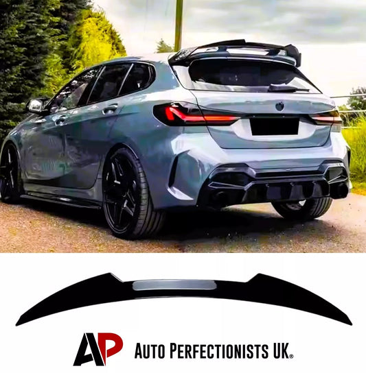 BMW 1 Series F40 Rear Roof Spoiler Lip Wing M Sport ABS Gloss Black