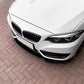 BMW 2 Series F22 F23 Front Splitter Spoiler Lip ABS Gloss Black