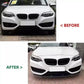 BMW 2 Series F22 F23 Front Splitter Spoiler Lip ABS Gloss Black