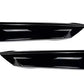 BMW 3 Series E90 E91 PRE-LCI Front Corner Splitters ABS Gloss Black