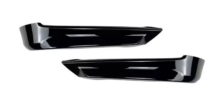 BMW 3 Series E90 E91 PRE-LCI Front Corner Splitters ABS Gloss Black