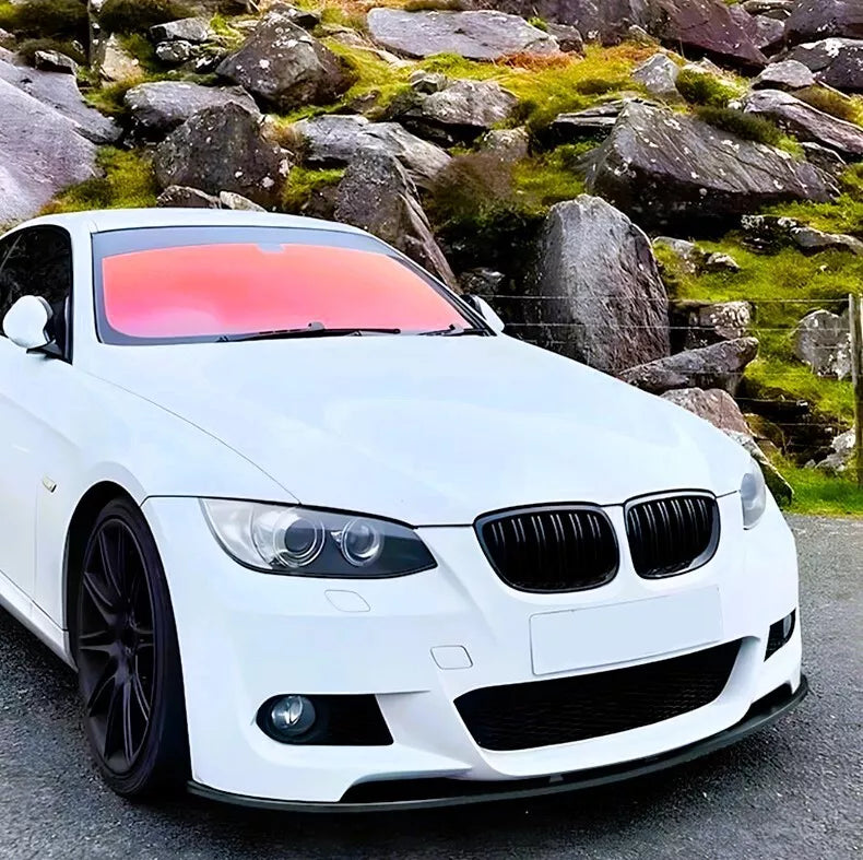 BMW 3 Series E92 E93 Front Splitter Spoiler M Sport ABS Gloss Black
