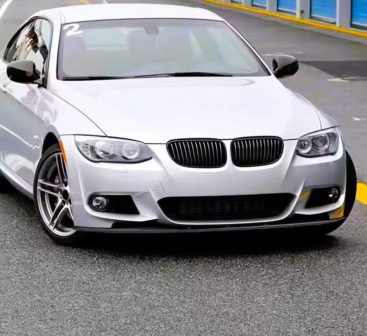 BMW 3 Series E92 E93 Front Splitter Spoiler M Sport ABS Gloss Black