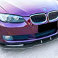 BMW 3 Series E92 E93 Front Splitter Spoiler Lip ABS Gloss Black