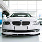 BMW 3 Series E92 E93 Front Splitter Spoiler Lip ABS Gloss Black