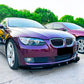 BMW 3 Series E92 E93 Front Splitter Spoiler Lip ABS Gloss Black