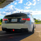 BMW 3 Series F30 F31 Rear Valance Diffuser Dual W/LED ABS Carbon Fibre