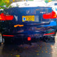 BMW 3 Series F30 F31 Rear Valance Diffuser Dual W/LED ABS Carbon Fibre
