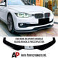 BMW 3 Series F30 F31 Front Splitter M Sport 2011-2019 ABS Gloss Black