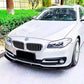 BMW 5 Series F10 F11 Front Splitter NON M Sport 15-17 ABS Gloss Black