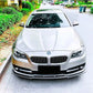BMW 5 Series F10 F11 Front Splitter NON M Sport 15-17 ABS Gloss Black