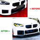 BMW M2 G87 Front Splitter Spoiler Lip 2023-2024 ABS Carbon Fibre