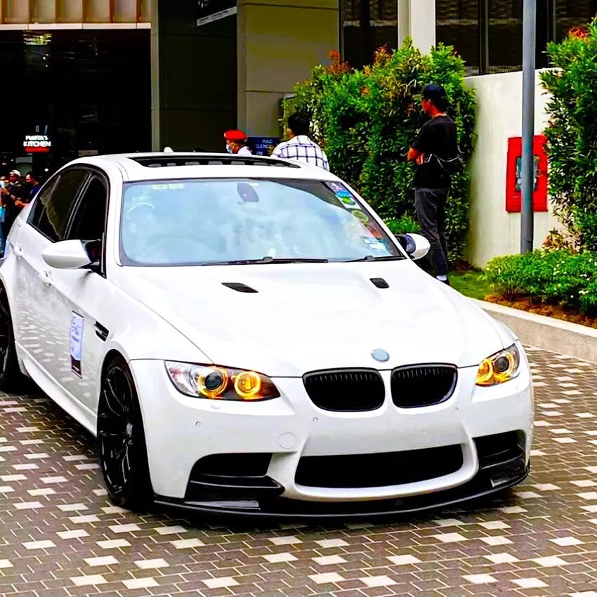 BMW M3 E90 E91 E92/93 Front Splitter Spoiler 07-13 ABS Carbon Fibre