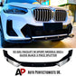 BMW X3 G01 LCI Front Splitter Spoiler M Sport 2021-24 ABS Gloss Black