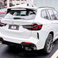 BMW X3 G01 Rear MP Style Roof Spoiler Wing 2017-2024 ABS Gloss Black