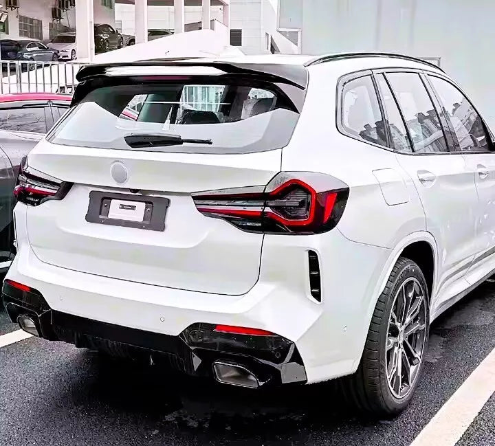 BMW X3 G01 Rear MP Style Roof Spoiler Wing 2017-2024 ABS Gloss Black