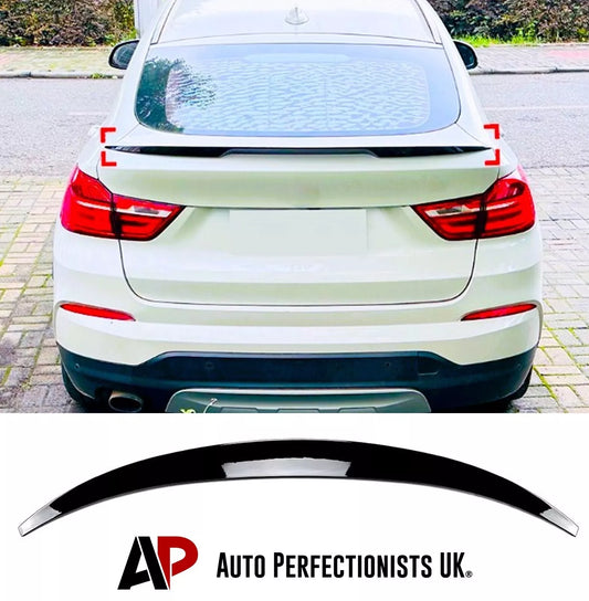 BMW X4 F26 X4M Rear Mid Wing Spoiler M Sport 14-18 ABS Gloss Black