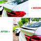 BMW X4 F26 X4M Rear Mid Wing Spoiler M Sport 14-18 ABS Gloss Black