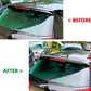 VW Golf MK5 GTI R R32 Rear Roof Spoiler Boot Wing ABS Carbon Fibre