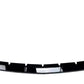 Mercedes E Class E43 E53 AMG Front Splitter Spoiler ABS Gloss Black