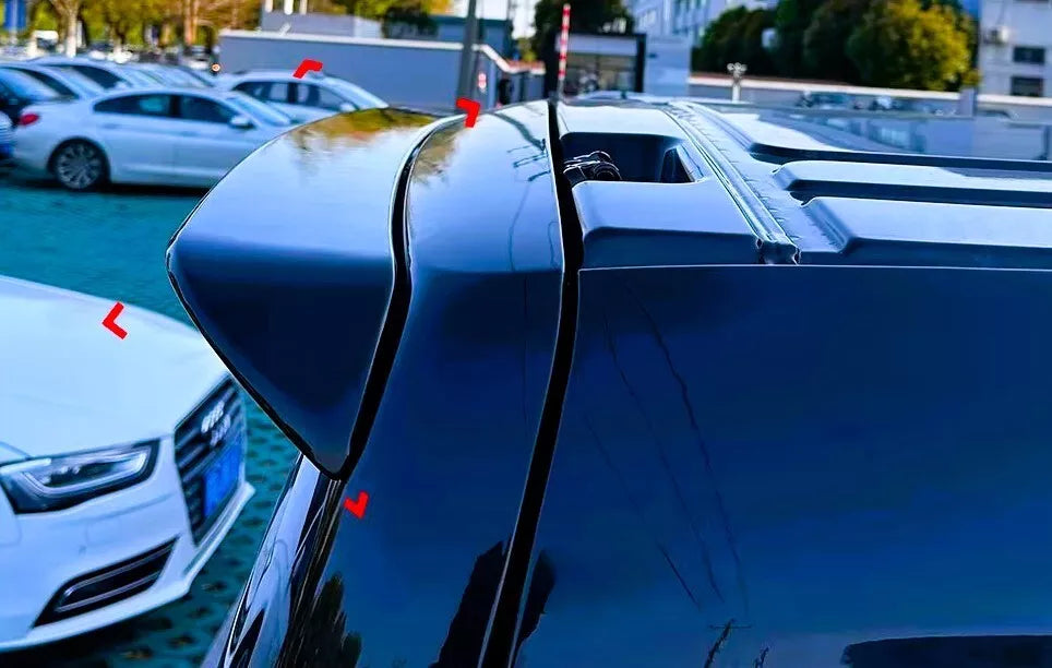 Mercedes V Class W447 Rear Roof Spoiler Wing 14-22 ABS Gloss Black