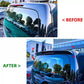 Mercedes V Class W447 Rear Roof Spoiler Wing 14-22 ABS Gloss Black